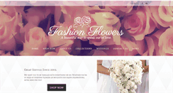 Desktop Screenshot of fashionflowers.ca